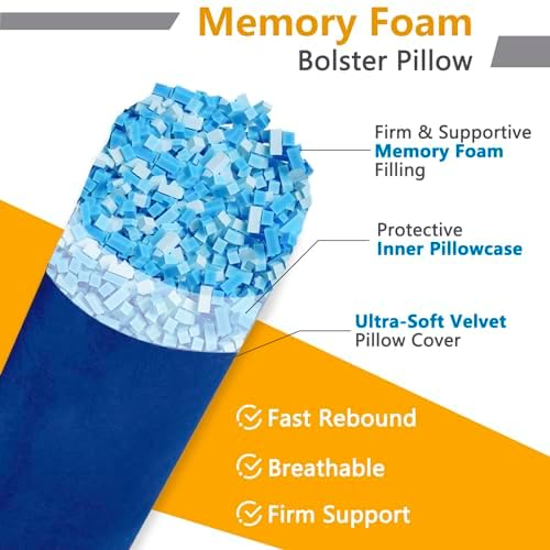 1 MIDDLE ONE Body Pillow, Memory Foam Body Pillows - Image 2