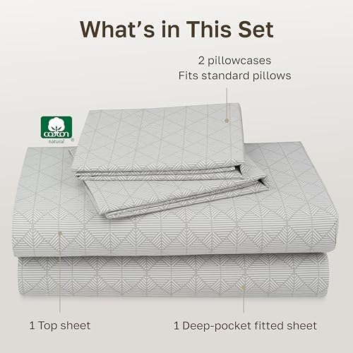 California Design Den Soft 100% Cotton 400 Thread Count Sheets Queen - Image 4