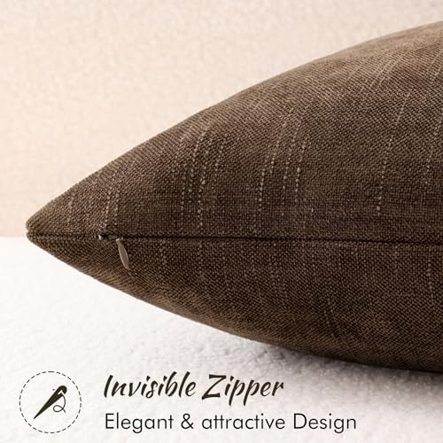 decorUhome Chenille Decorative Throw Pillow Covers 12x20 Set of 2 - Image 3