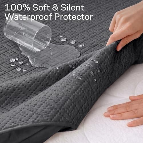 100% Waterproof Queen Mattress Protector - Image 2