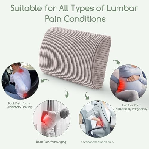 Lumbar Support Pillow for Recliner Chair/Accent Chair/Couch, Extra Large Memory - Image 6