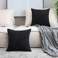 Home Brilliant Striped Corduroy Pillow Covers by HomeBrilliant