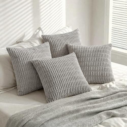 Fancy Homi 4 Packs Decorative Throw Pillow Covers - Image 5