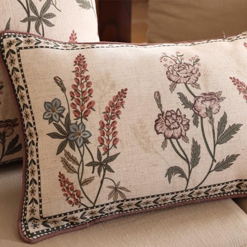 ISAENNE Designer Linen Throw Pillow Cover - Image 6