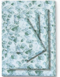 Feather & Stitch 100% Cotton Sateen 500 TC Split King Size Bed Sheet Set by FEATHERSTITCHNEWYORK