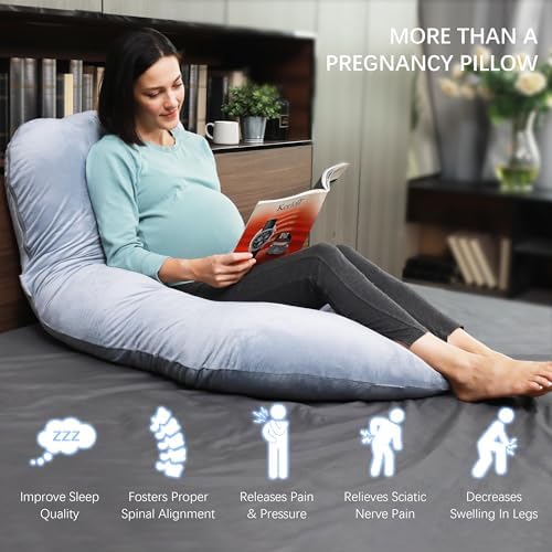 MOON PARK Pregnancy Pillows for Sleeping - Image 4
