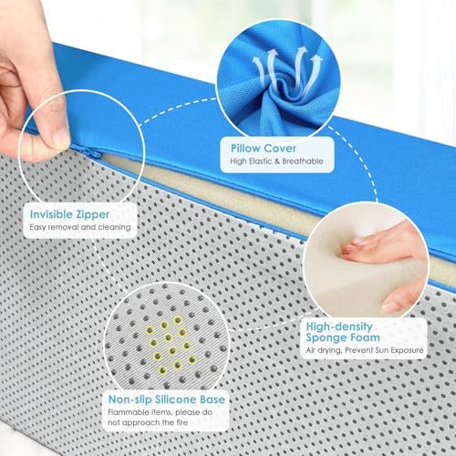 Bed Wedge Pillow For Sleeping Seniors Post Surgery Incline Pillow Bedsore - Image 6