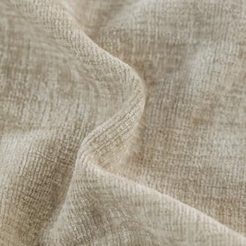 CaliTime Decorative Couch Throw Pillow Covers 24 X 24 Inches Light Taupe - Image 2