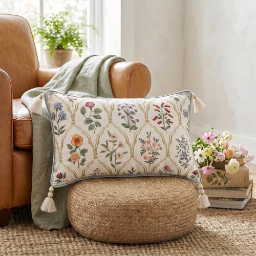 ISAENNE Designer Linen Throw Pillow Cover - Image 4