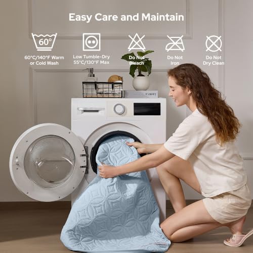 BEDLORE Waterproof Mattress Protector, Full Size Mattress Pad - Image 6