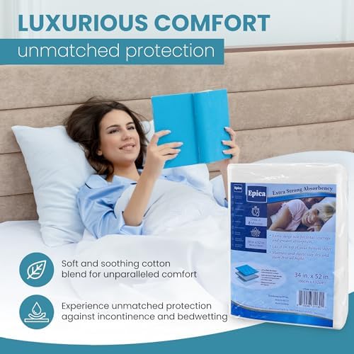 Epica Incontinence Bed Pads Washable Waterproof, USA Made - Image 6