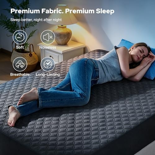 BEDLORE 2 Pack Waterproof Mattress Protector, Full Size Mattress Pad - Image 5