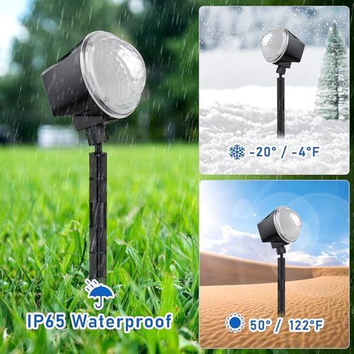 Ocean Wave Projector Light Outdoor 15 Colors Water Ripple Effect Lamp - Image 5