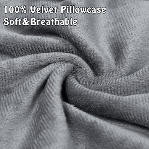 Pregnancy Pillow Cover J-shaped Replacement Pillowcase, Soft Full Body Pillow - Image 2