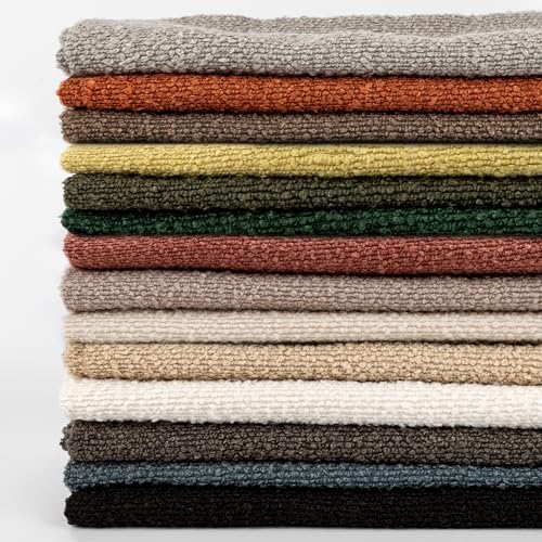 JoraLion 14x24 inch Boucle Lumbar Pillow Cover, Army Green Woven Texture - Image 2