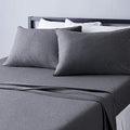 Amazon Basics 4 Piece Bed Sheet Set, 100% Cotton Jersey, Includes Super Soft by AmazonBasics