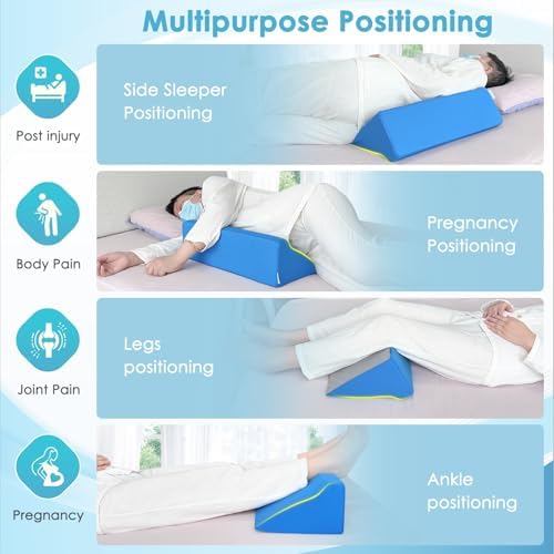 Bed Wedge Pillow For Sleeping Seniors Post Surgery Incline Pillow Bedsore - Image 4