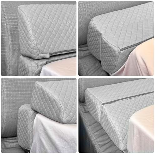 4 Modes Pillow Wedge for Headboard Gap, Foldable Bed Wedge Pillow, Bed Gap by Unknown