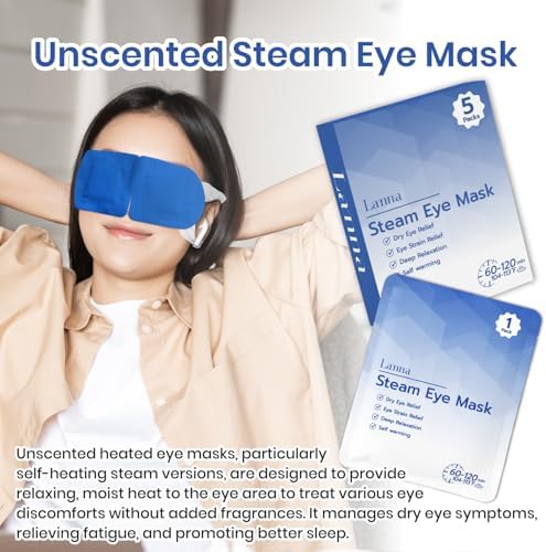 LANNA Heated Steam Eye Mask, Disposable 120 Minutes - Image 3