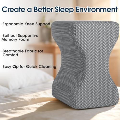 BlissTrends Memory Foam Knee & Leg Pillow - Image 4