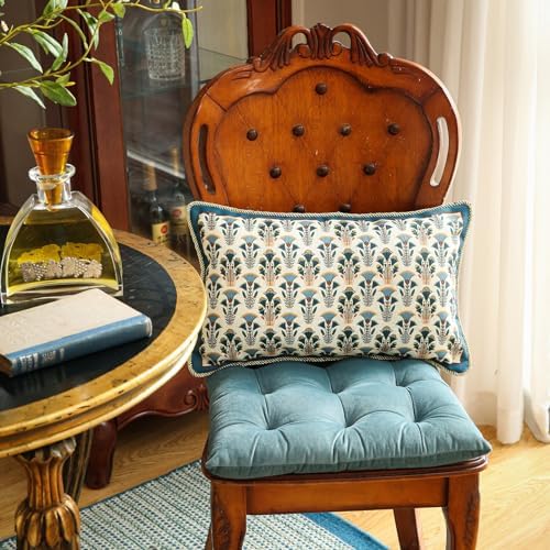 patdrea Designer French Vintage Linen Throw Pillow Cover - Image 6