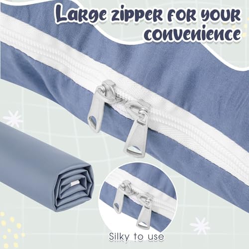 Hahafelt 3 Pcs U-Shaped Pregnancy Pillow Cover - Image 4