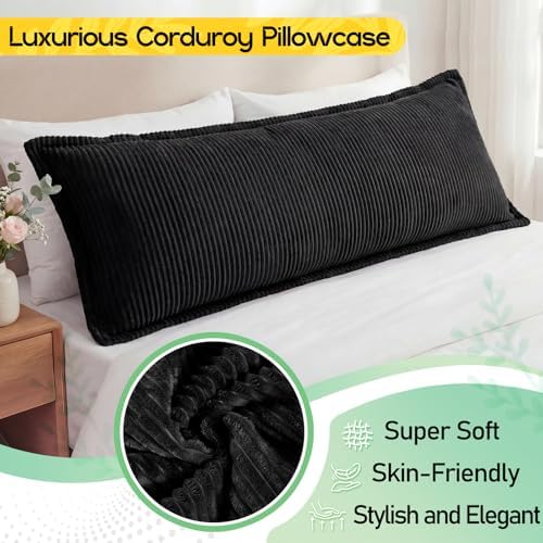 1 MIDDLE ONE Body Pillow, Memory Foam Body Pillows - Image 3