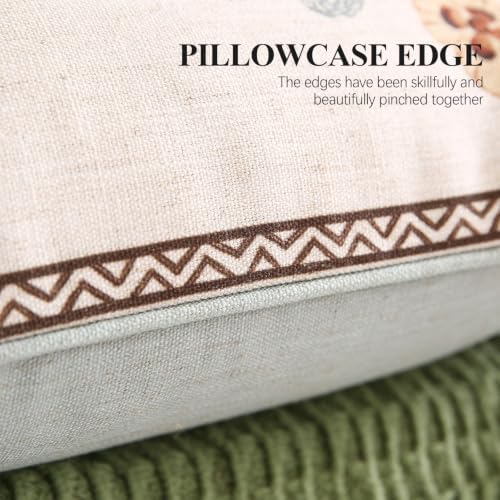 ISAENNE Designer Linen Throw Pillow Cover - Image 7