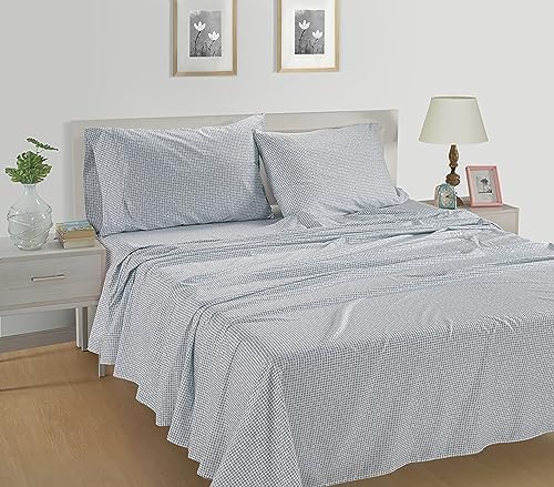 LANE LINEN Twin XL Bed Sheets 100% Organic Cotton 3pc Percale - Image 2