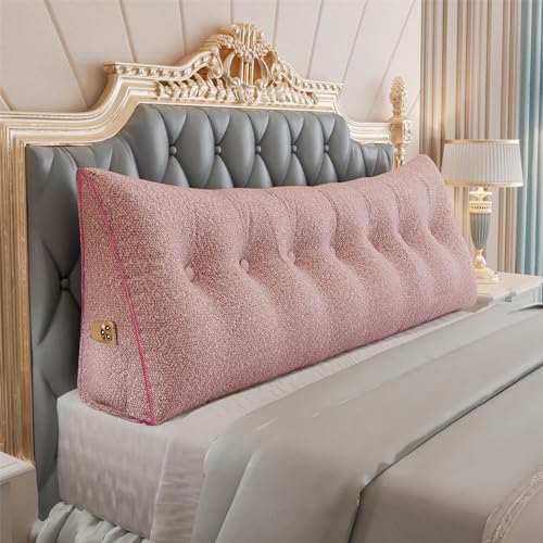 Triangle Reading Pillow King Size XXL Wedge Headboard Extra Large Back Support by Bncktrd