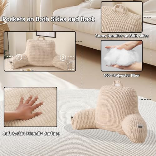 Large Reading Pillow for Sitting Up - Image 5