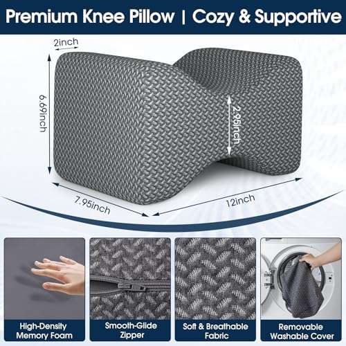 BlissTrends Memory Foam Knee Pillow - Image 2