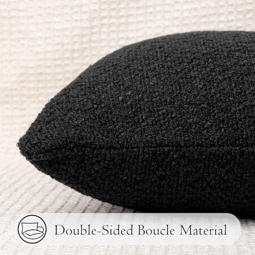 JoraLion 12x24 inch Boucle Lumbar Pillow Cover - Image 7