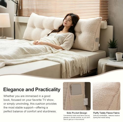 ERWUDEling Headboard Pillow Queen - Image 4