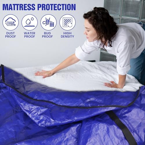 Mattress Bags for Moving, Extra Thick Waterproof Mattress Cover, Full Size - Image 2