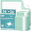 MILDPLUS Bed Pads with Adhesive Strips 36''X36'', Kids and Pet by MILDPLUS
