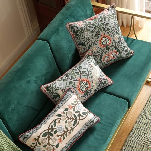 ISAENNE Vintage Linen Throw Pillow Cover - Image 7