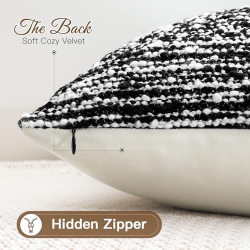 Artscope Throw Pillow Cover 16x16 Inch Set of 2 Super Thick Pillow Cover - Image 5