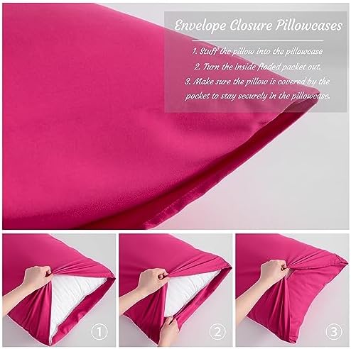 NTBAY King Microfiber Pillowcases - Image 4