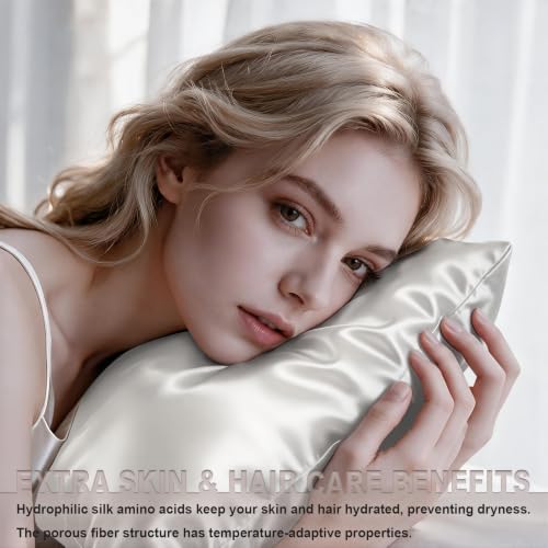 LYSHIN Silk Pillow Cases Standard Size - Image 3
