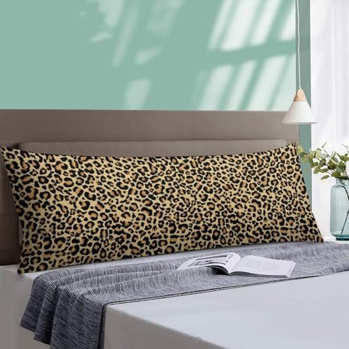 Cheetah Body Pillow Cover Leopard Print Pillowcase - Image 4