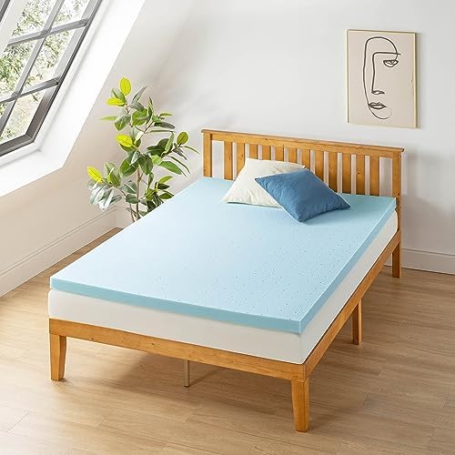 Best Price Mattress 2.5 Inch Ventilated Memory Foam Mattress Topper, Cooling - Image 2