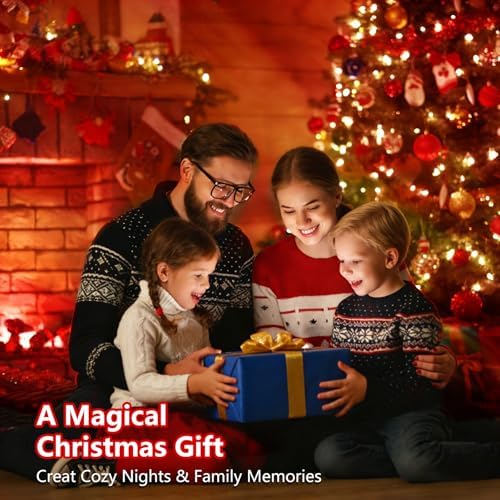 HUMIIEYE Northern Lights Projector, Cube Aurora Galaxy Projector with Remote, 16 Color Mood Lighting Dimmable Ocean Light, Memory Function, Trendy Cute Stuff for Teen Girls Gifts Bedroom Room - Image 7