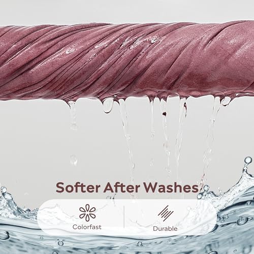 JELLYMONI 100% Washed Cotton Pillowcases, Envelope Closure 2-Pack - Image 5