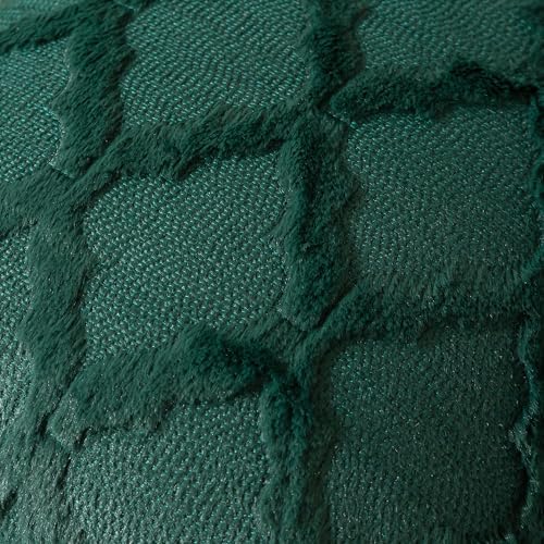 Set of 2 Soft Moroccan Throw Pillow Covers 20x20 Inch Plush Boho Decorative - Image 4