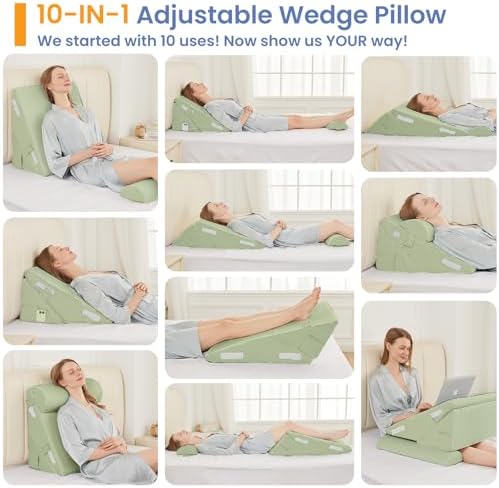 Sasttie Adjustable Wedge Pillow Set - Image 3