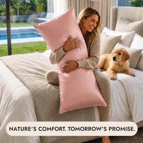 Cotton Metrics Body Pillowcase 20x60 – 100% Tencel Lyocell Eucalyptus Cooling - Image 7