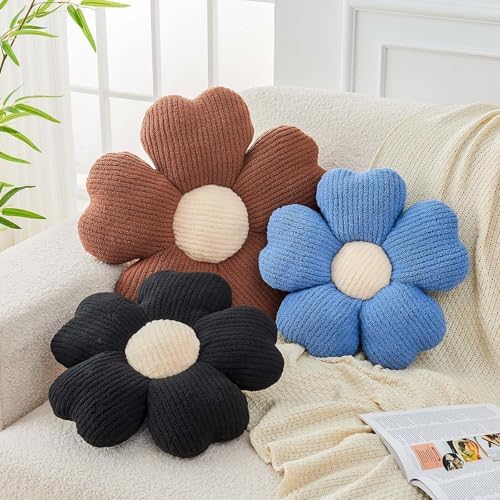 Kcvvcr Flower Throw Pillow, Cute Flower Shaped Pillow Decorative Throw Pillow - Image 3