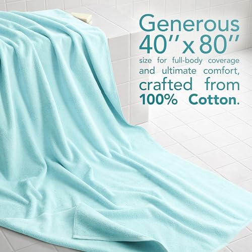American Soft Linen 100% Cotton Luxury Turkish Towels, 40x80 XL Bath Sheet - Image 2