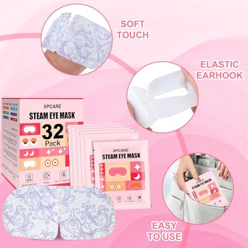 XPCARE 32 Pack Steam Eye Mask Disposable - Image 5